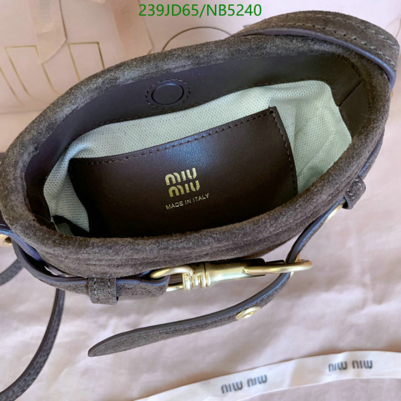 Miu Miu-Bag-Mirror Quality Code: NB5240 $: 239USD