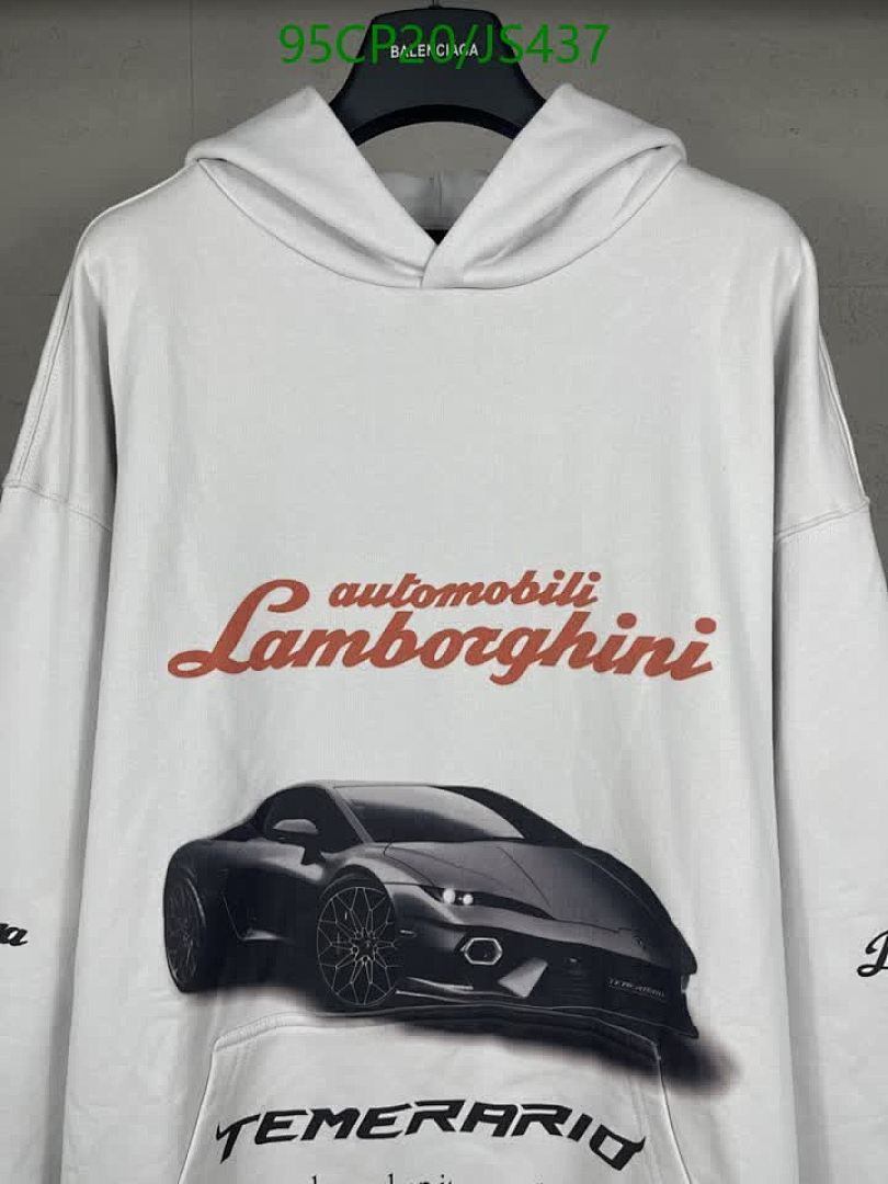 Balenciaga-Clothing Code: JS437 $: 95USD