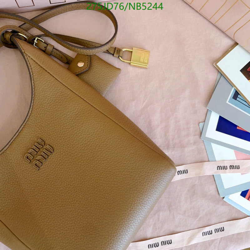 Miu Miu-Bag-Mirror Quality Code: NB5244 $: 275USD