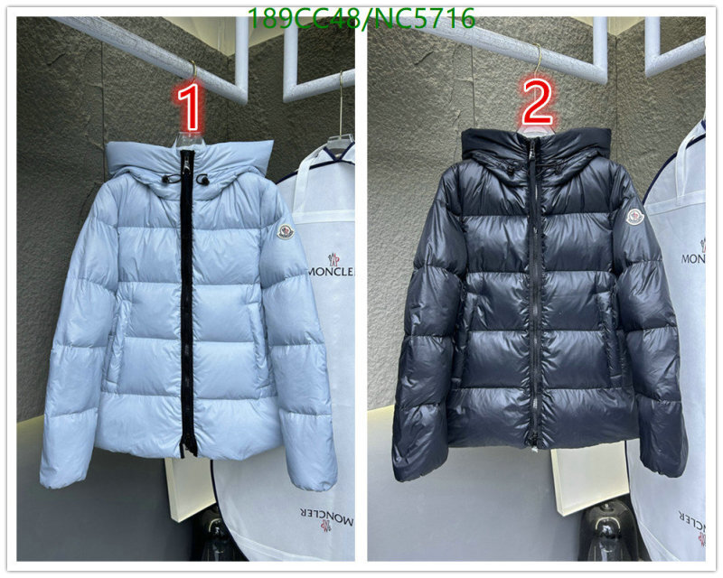 Moncler-Down jacket Women Code: NC5716 $: 189USD