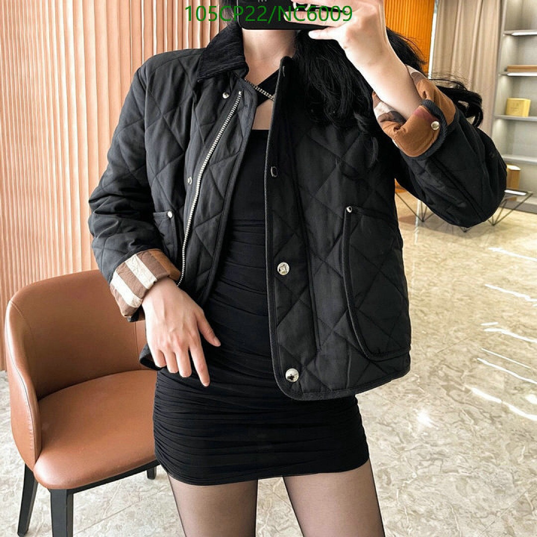 Burberry-Down jacket Women Code: NC6009 $: 105USD
