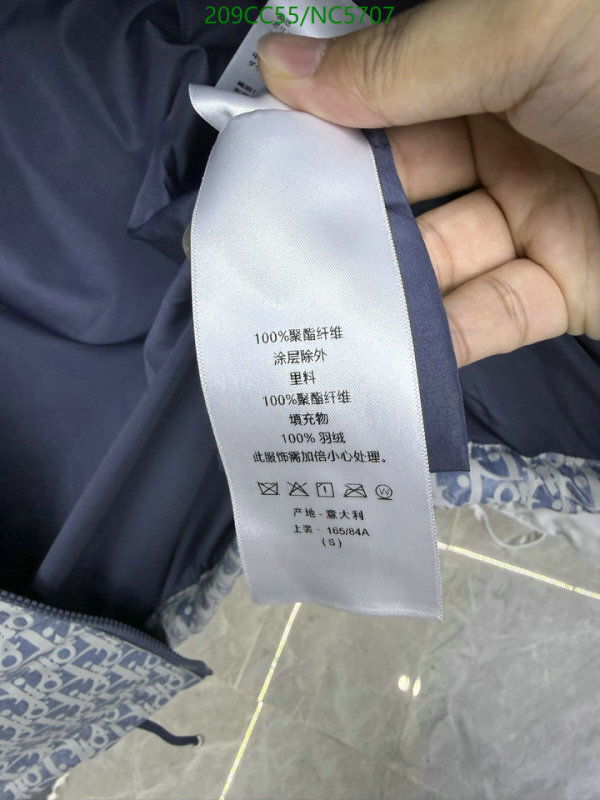 Dior-Down jacket Women Code: NC5707 $: 209USD