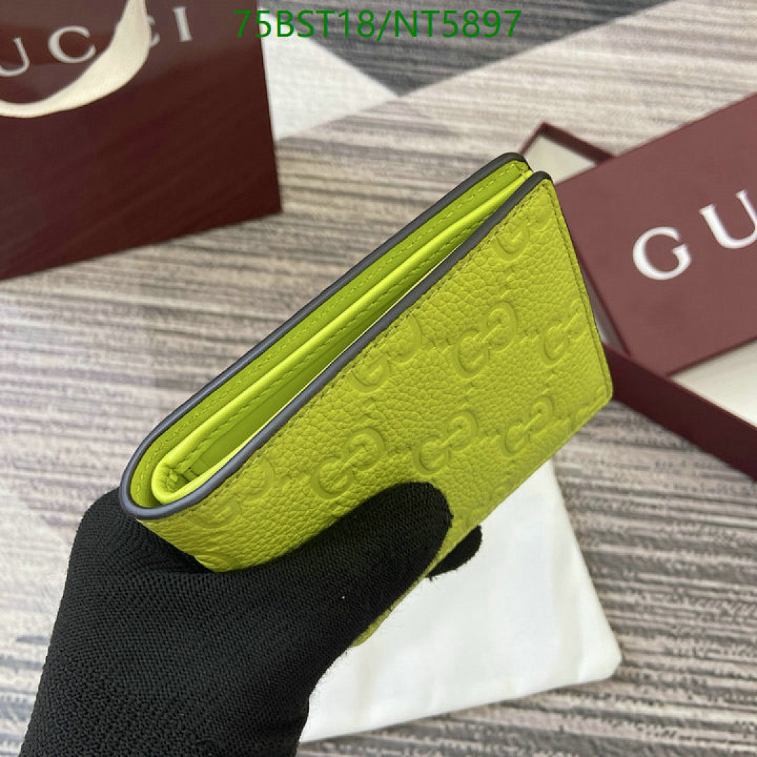 Gucci-Wallet Mirror Quality Code: NT5897 $: 75USD