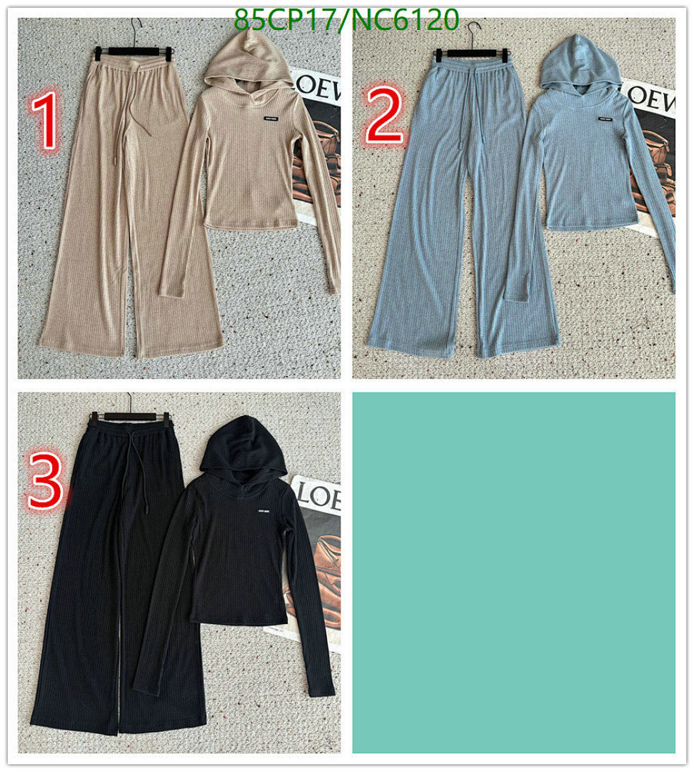 MIUMIU-Clothing Code: NC6120 $: 85USD