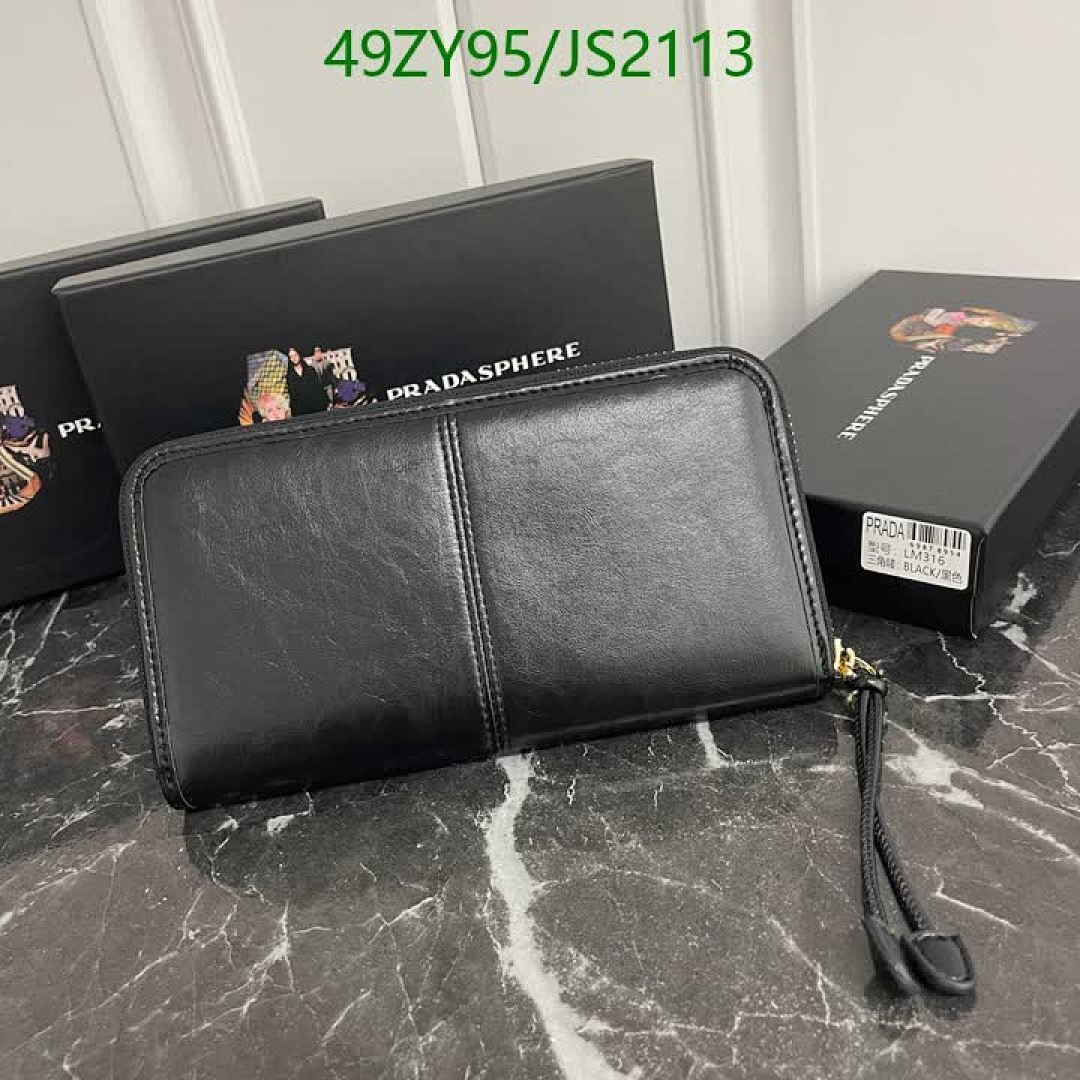 Prada-Wallet-4A Quality Code: JS2113 $: 49USD