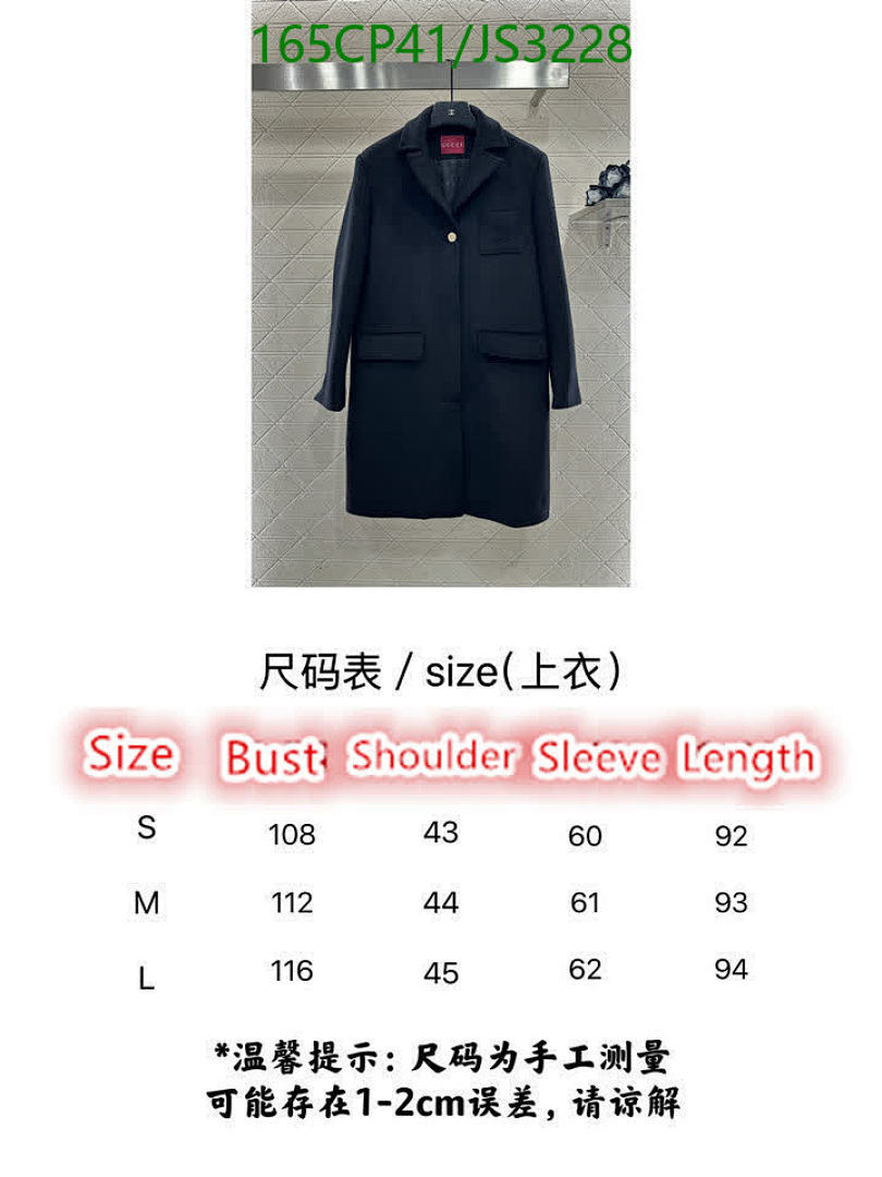 Gucci-Clothing Code: JS3228 $: 165USD
