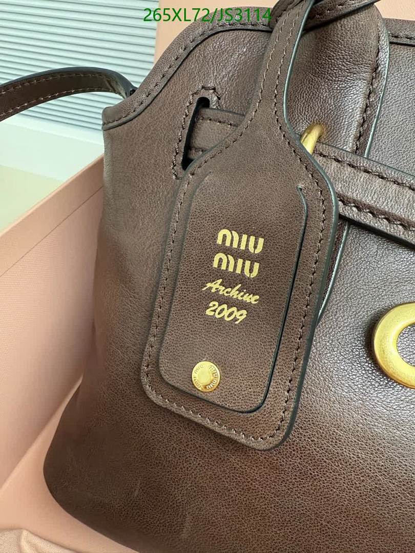 Miu Miu-Bag-Mirror Quality Code: JS3114 $: 265USD