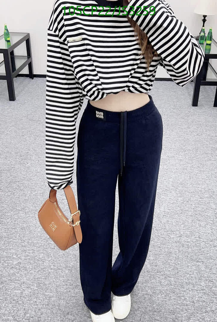 MIUMIU-Clothing Code: JS3259 $: 105USD