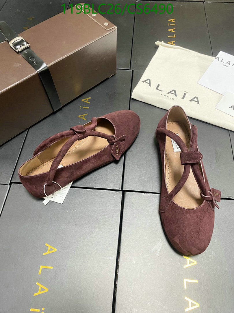 ALAIA-Women Shoes Code: CS6490 $: 119USD