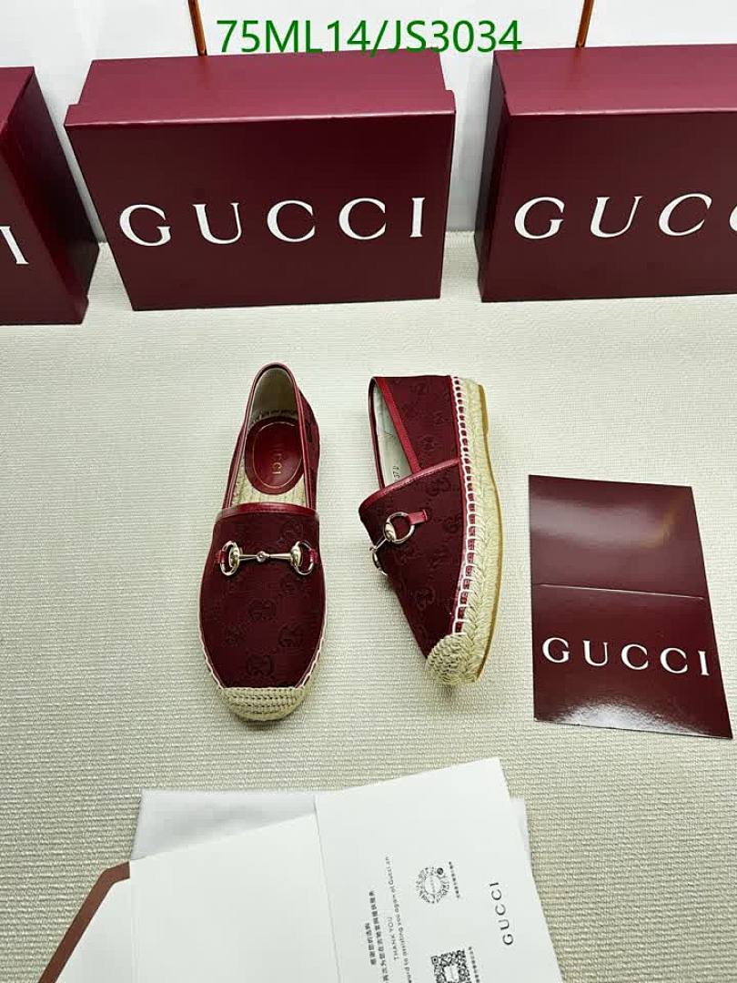 Gucci-Women Shoes Code: JS3034 $: 75USD