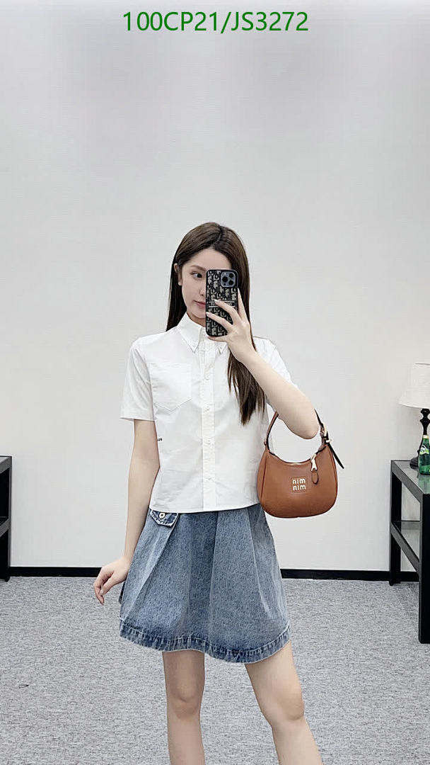 Prada-Clothing Code: JS3272 $: 100USD