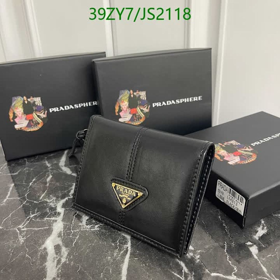 Prada-Wallet-4A Quality Code: JS2118 $: 39USD