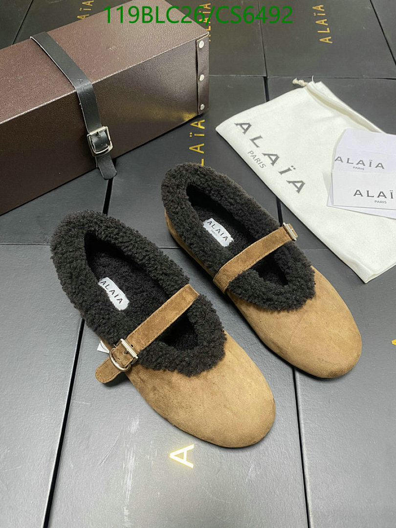 ALAIA-Women Shoes Code: CS6492 $: 119USD