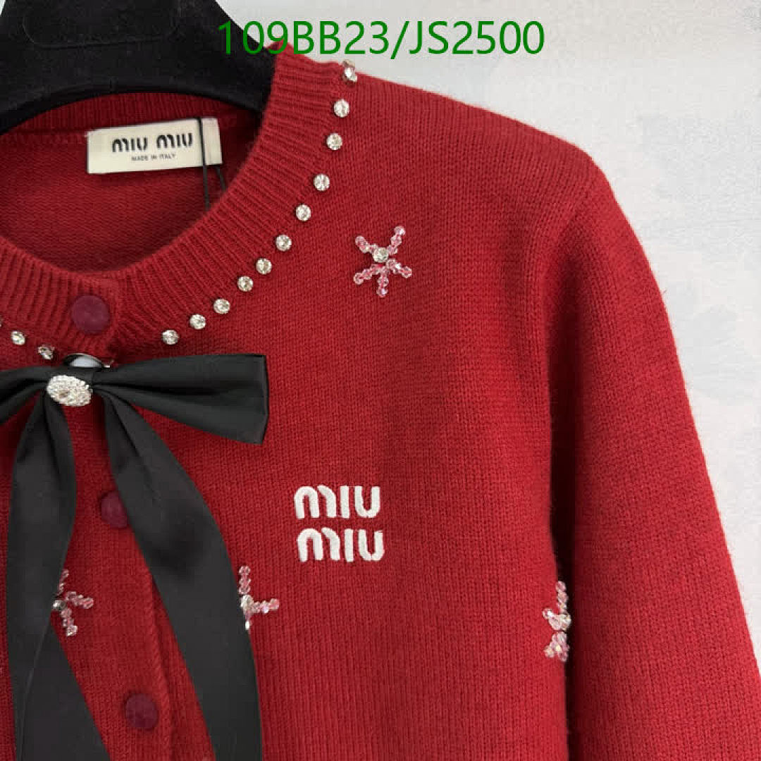 MIUMIU-Clothing Code: JS2500 $: 109USD