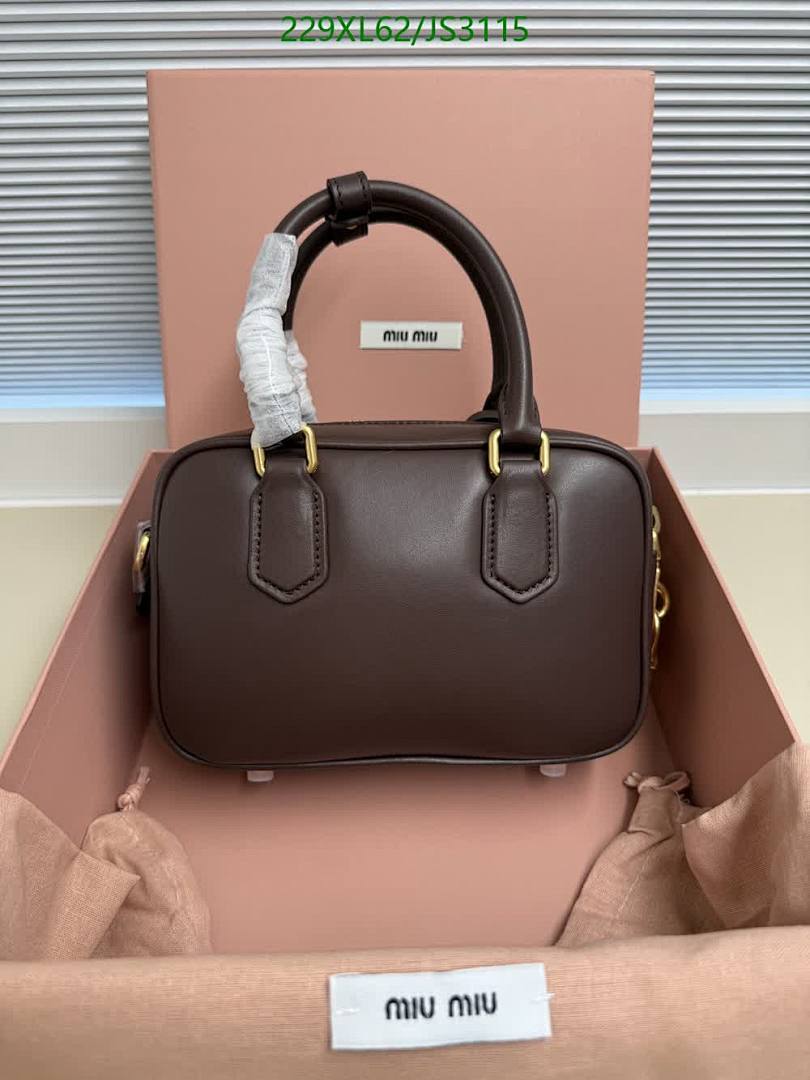 Miu Miu-Bag-Mirror Quality Code: JS3115 $: 229USD