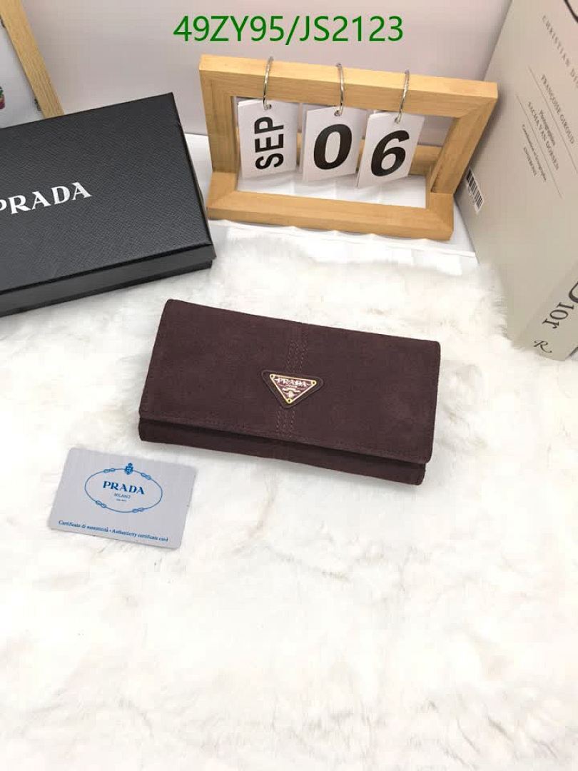 Prada-Wallet-4A Quality Code: JS2123 $: 49USD