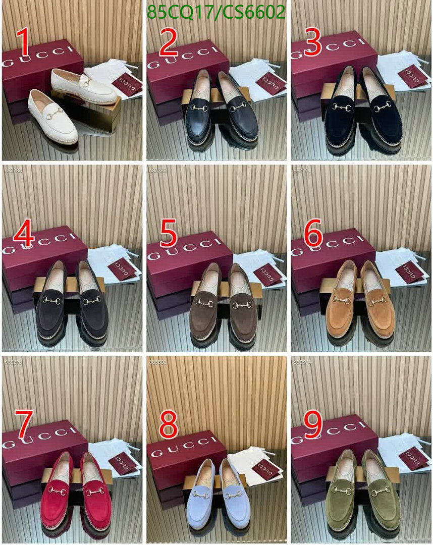 Gucci-Women Shoes Code: CS6602 $: 85USD