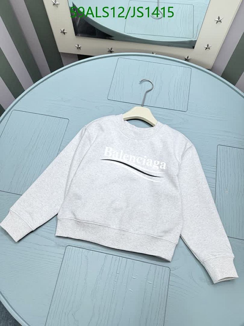 Balenciaga-Kids Clothing Code: JS1415 $: 59USD