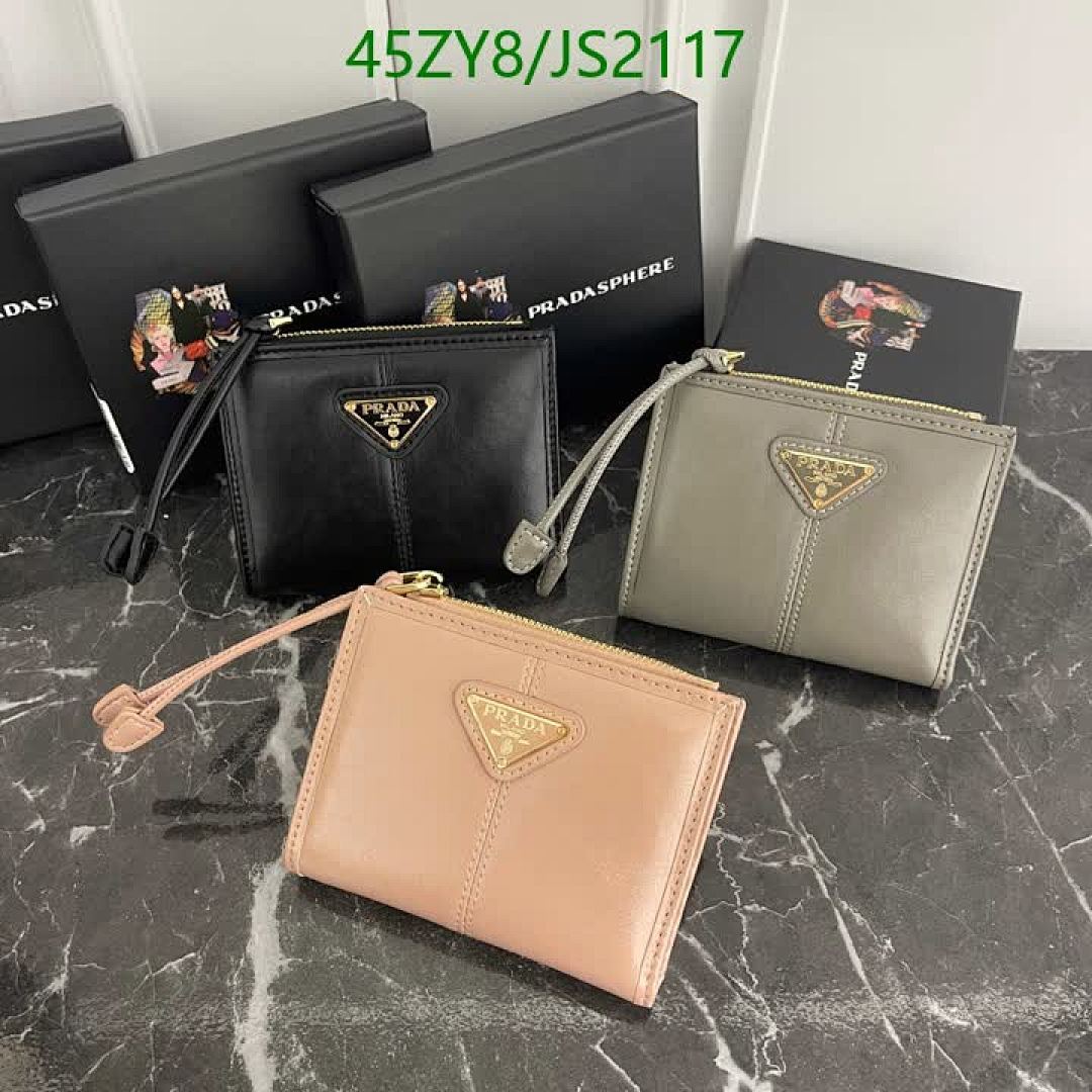 Prada-Wallet-4A Quality Code: JS2117 $: 45USD