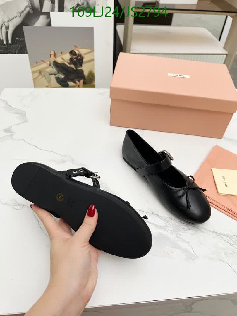 Miu Miu-Women Shoes Code: JS2794 $: 109USD