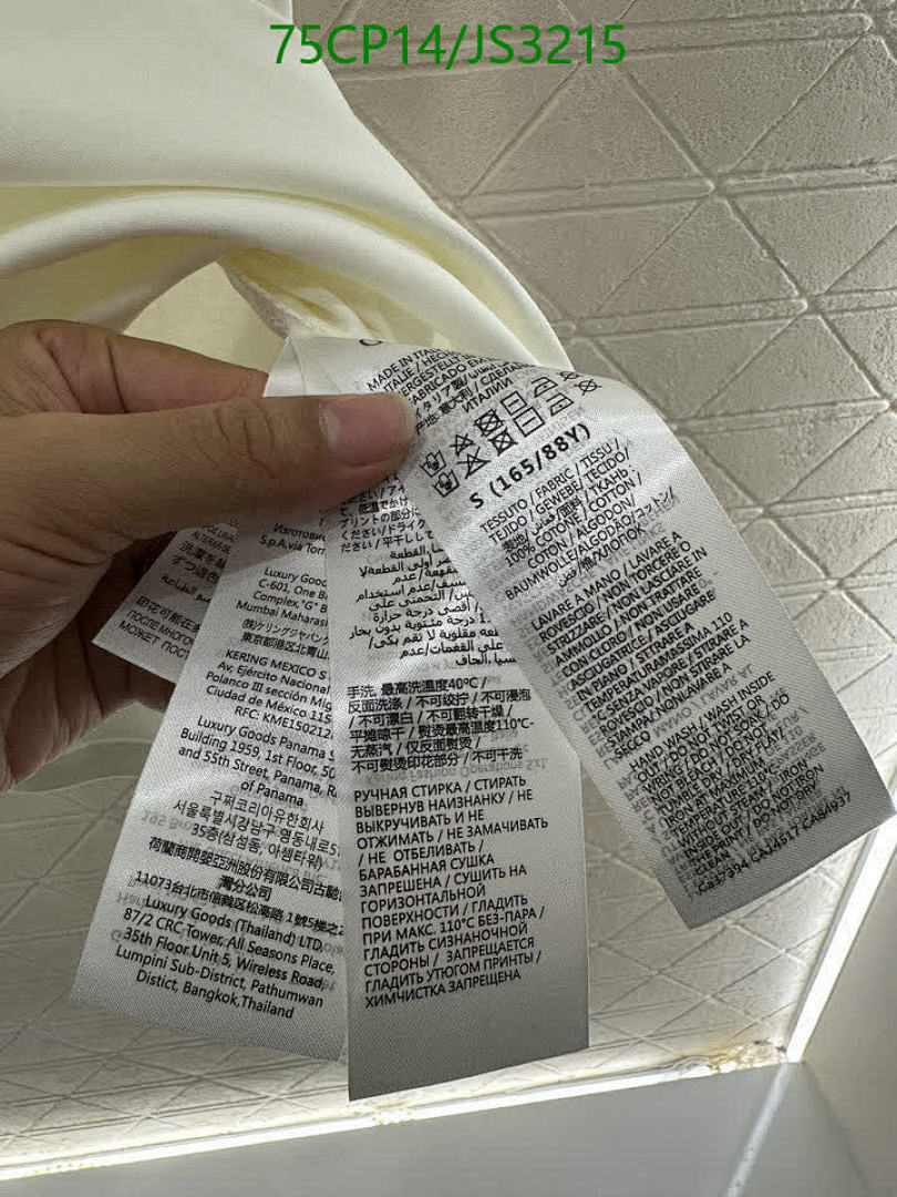 Gucci-Clothing Code: JS3215 $: 75USD