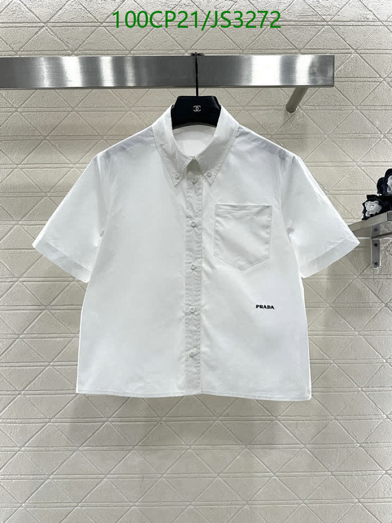 Prada-Clothing Code: JS3272 $: 100USD