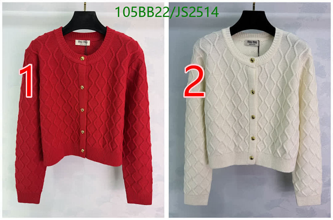 MIUMIU-Clothing Code: JS2514 $: 105USD