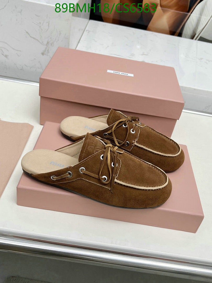 Miu Miu-Women Shoes Code: CS6583 $: 89USD