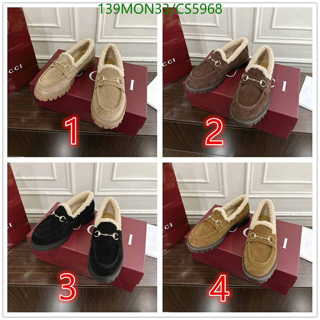 Gucci-Women Shoes Code: CS5968 $: 139USD