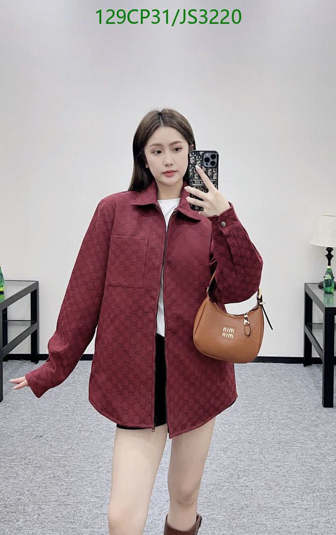 Gucci-Clothing Code: JS3220 $: 129USD