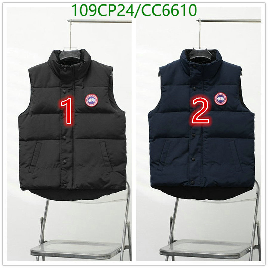 Canada Goose-Down jacket Men Code: CC6610 $: 109USD