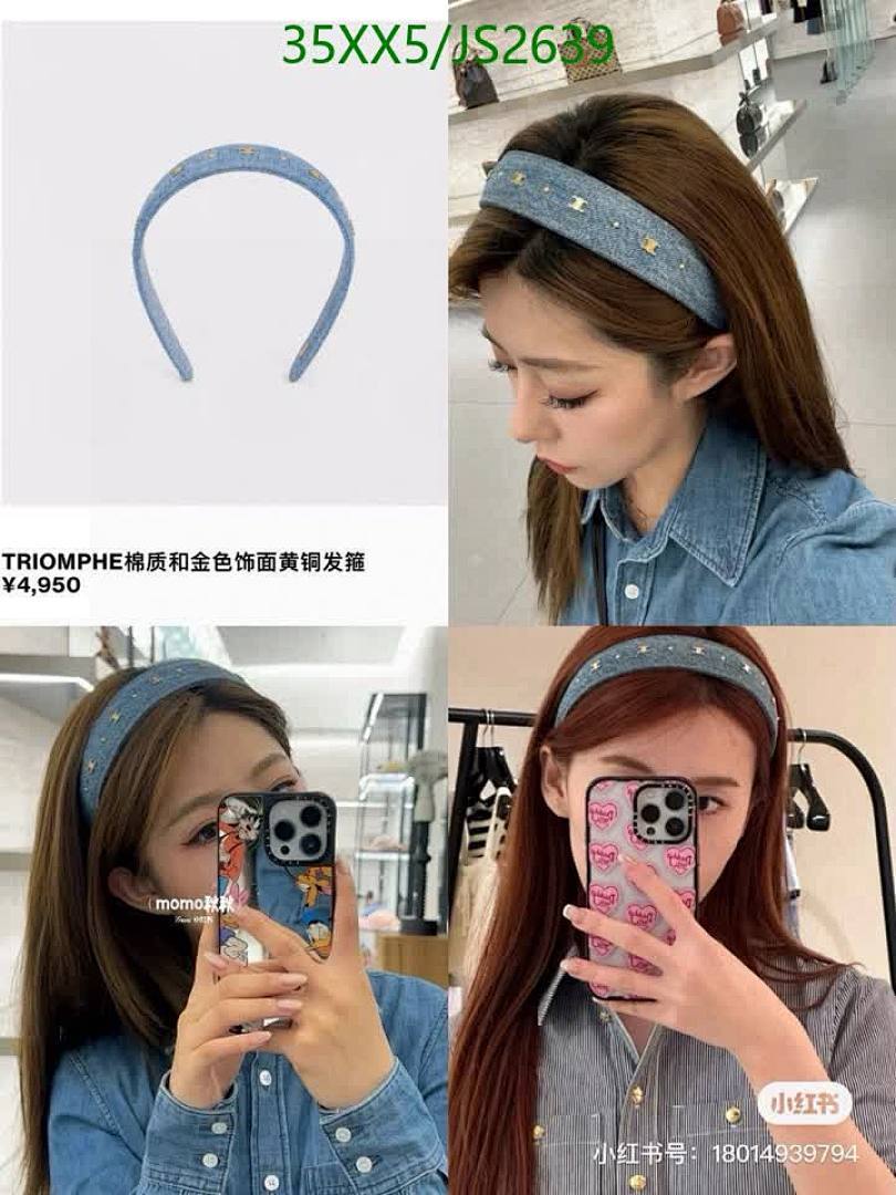 Celine-Headband Code: JS2639 $: 35USD