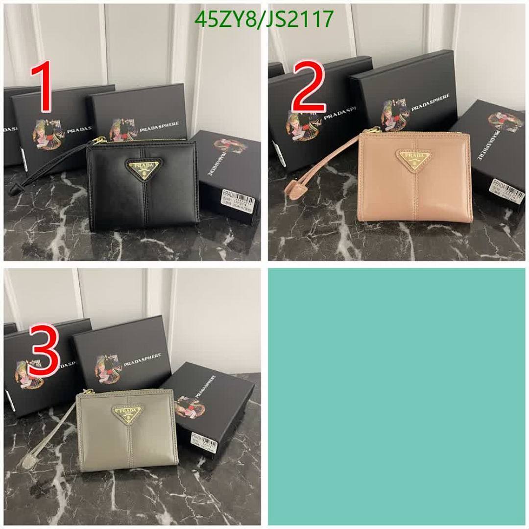 Prada-Wallet-4A Quality Code: JS2117 $: 45USD