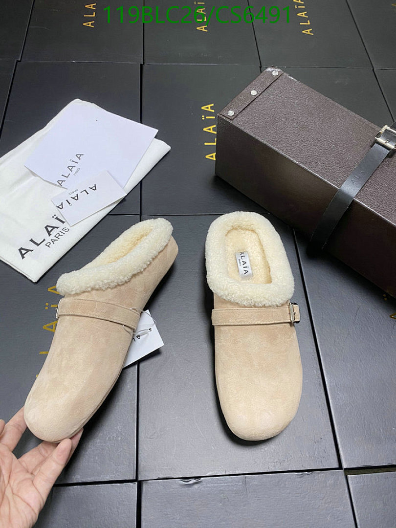 ALAIA-Women Shoes Code: CS6491 $: 119USD