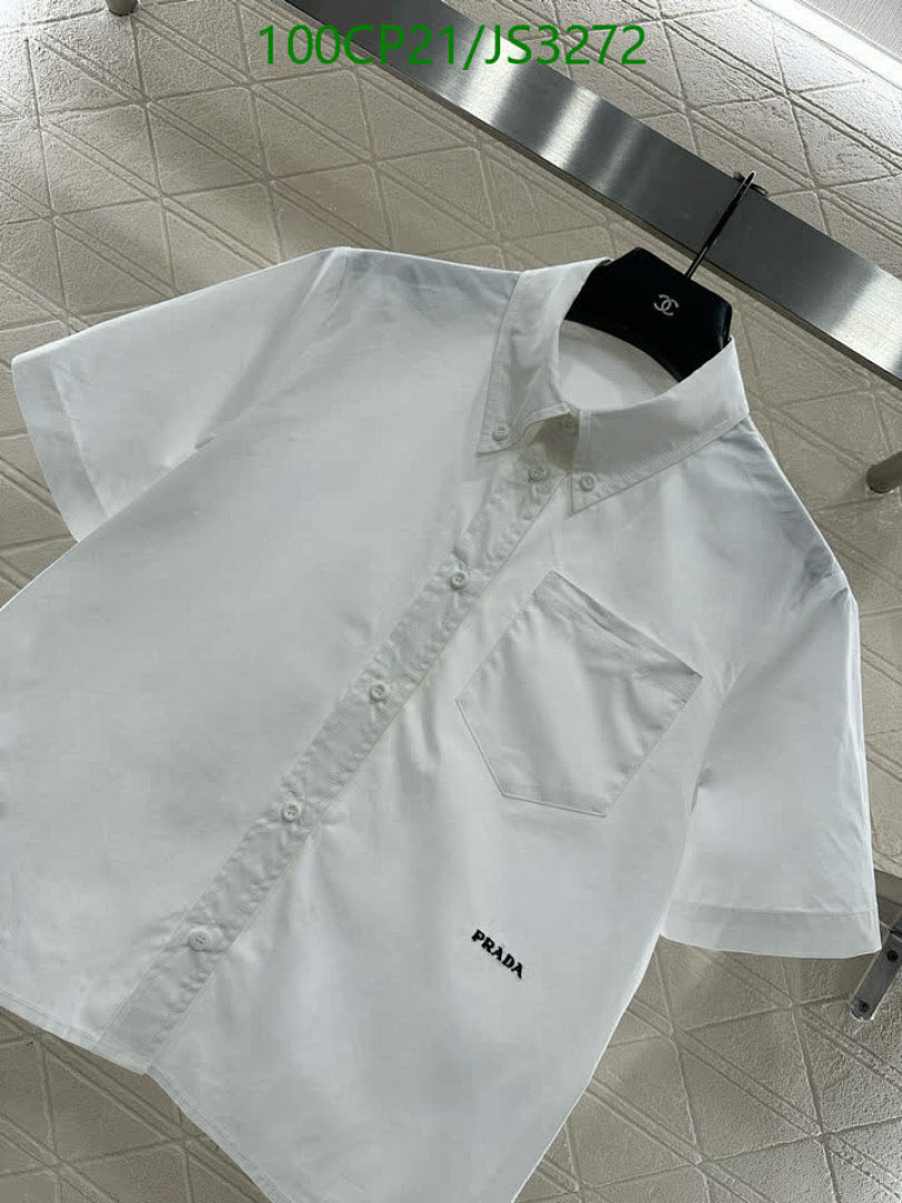 Prada-Clothing Code: JS3272 $: 100USD