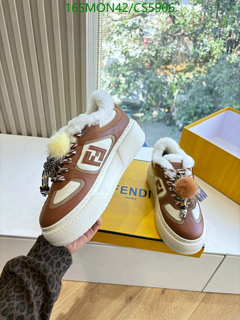Fendi-Women Shoes Code: CS5906 $: 165USD
