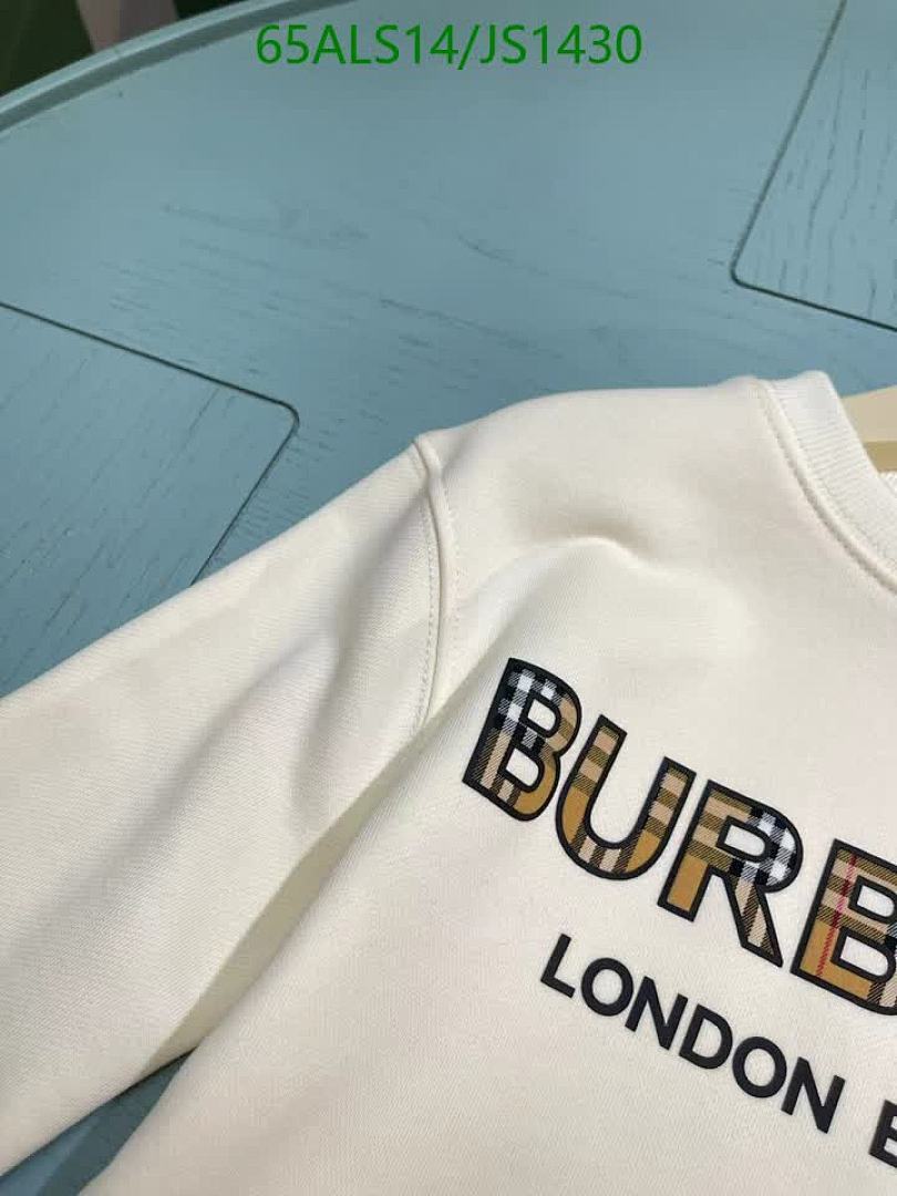 Burberry-Kids Clothing Code: JS1430 $: 65USD