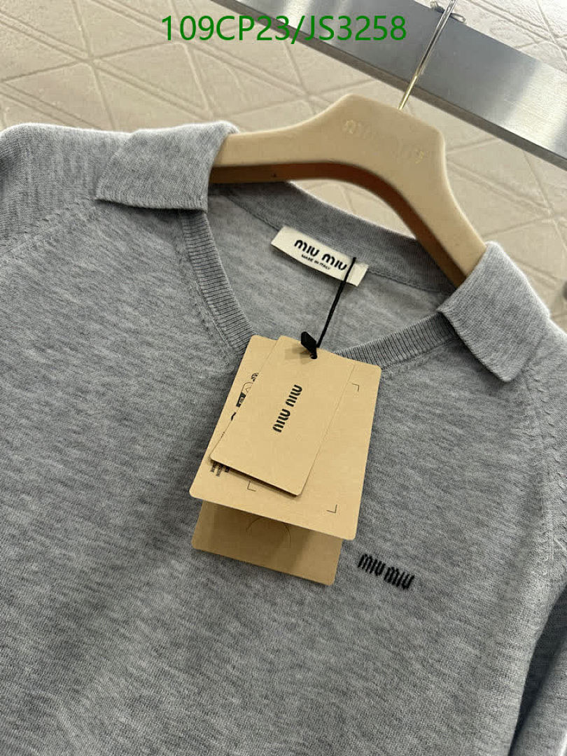MIUMIU-Clothing Code: JS3258 $: 109USD