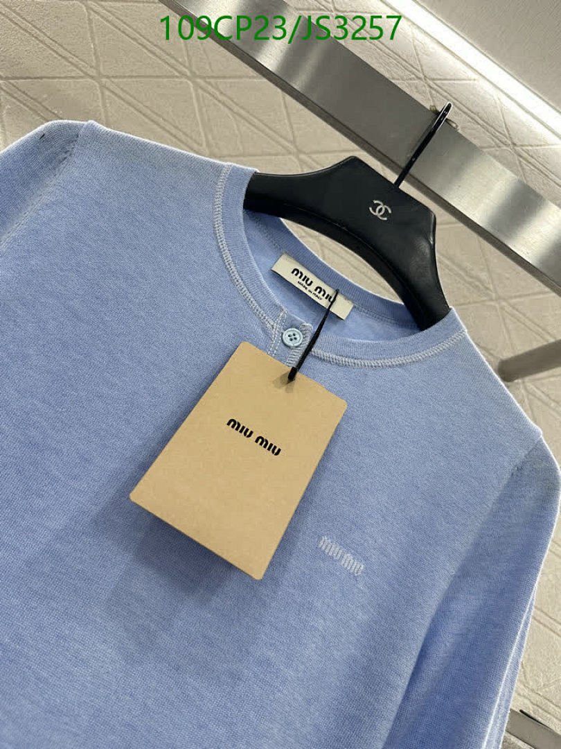 MIUMIU-Clothing Code: JS3257 $: 109USD