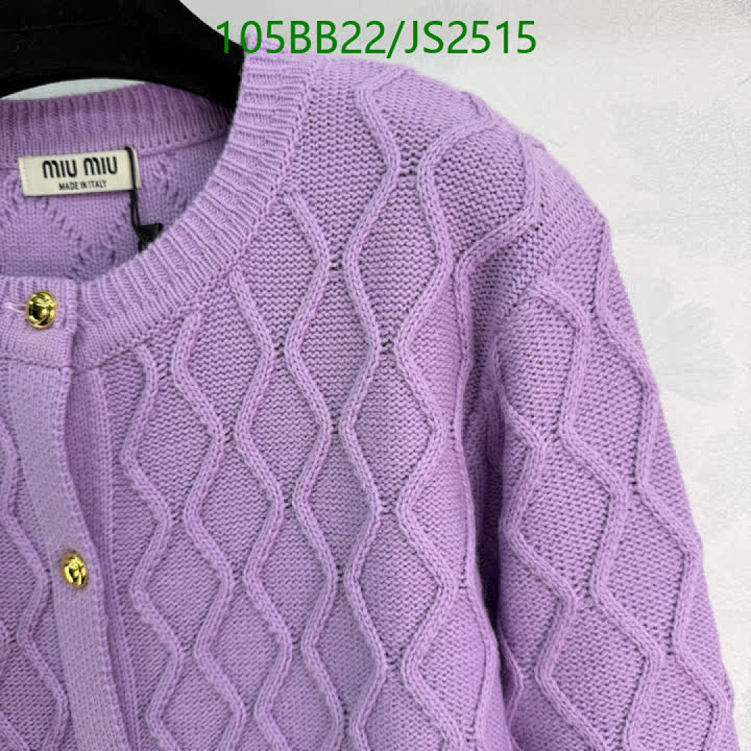 MIUMIU-Clothing Code: JS2515 $: 105USD