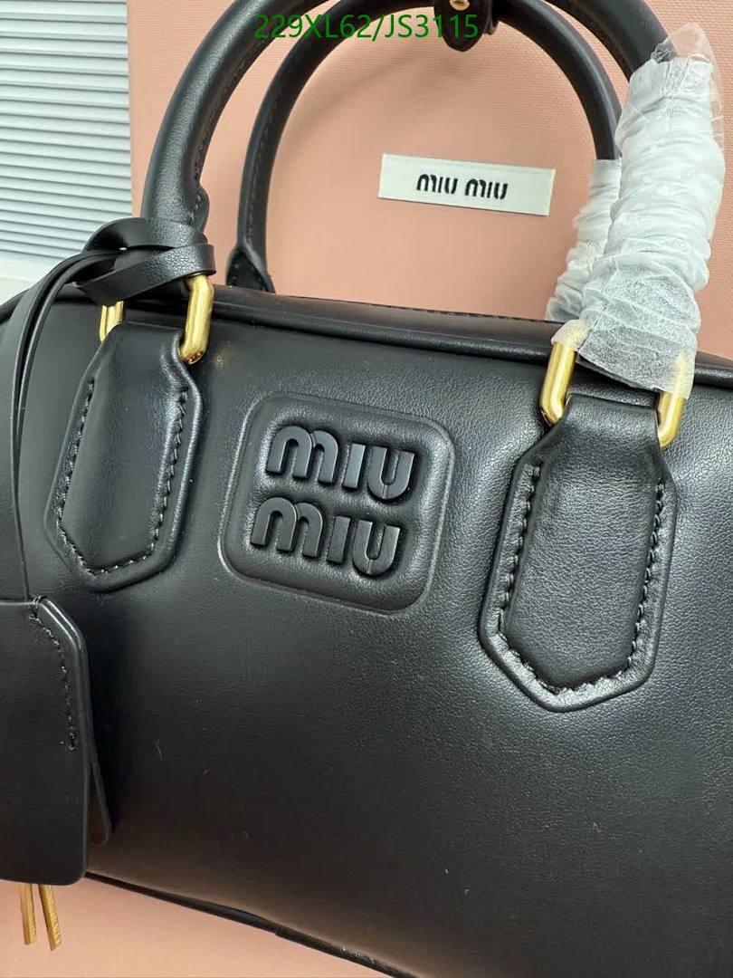 Miu Miu-Bag-Mirror Quality Code: JS3115 $: 229USD
