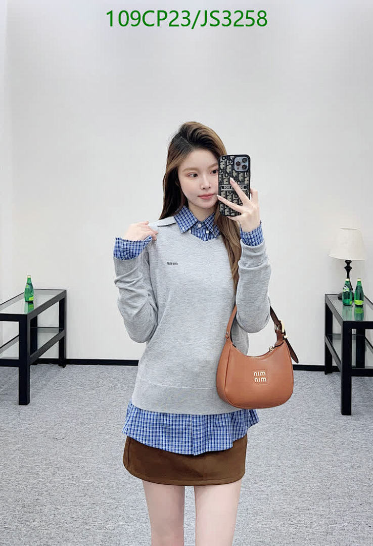 MIUMIU-Clothing Code: JS3258 $: 109USD