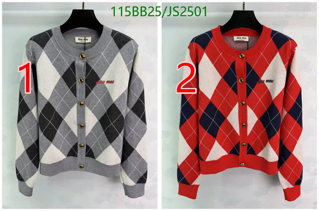 MIUMIU-Clothing Code: JS2501 $: 115USD