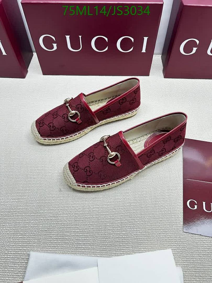 Gucci-Women Shoes Code: JS3034 $: 75USD