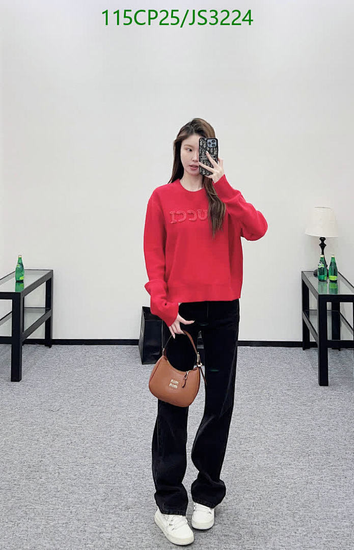 Gucci-Clothing Code: JS3224 $: 115USD