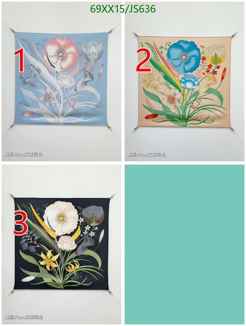 Hermes-Scarf Code: JS636 $: 69USD