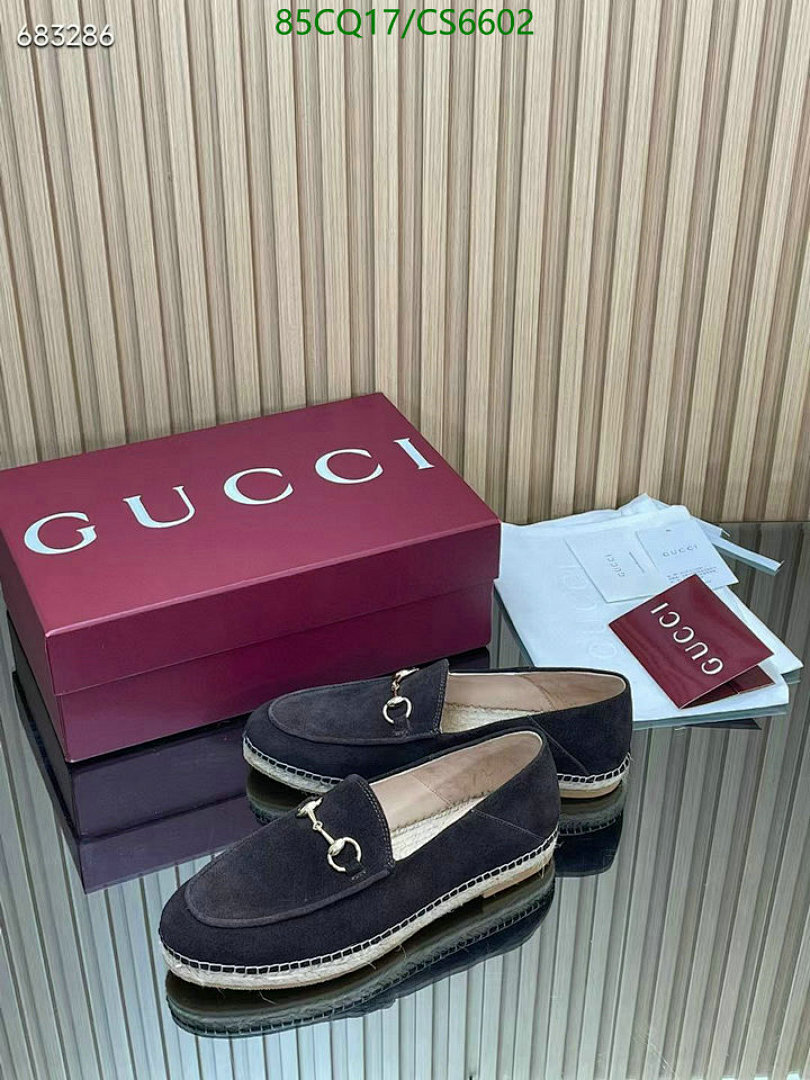 Gucci-Women Shoes Code: CS6602 $: 85USD