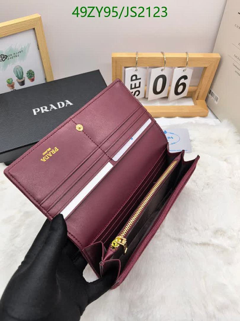 Prada-Wallet-4A Quality Code: JS2123 $: 49USD