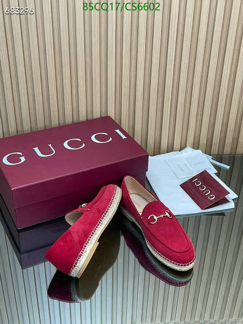 Gucci-Women Shoes Code: CS6602 $: 85USD