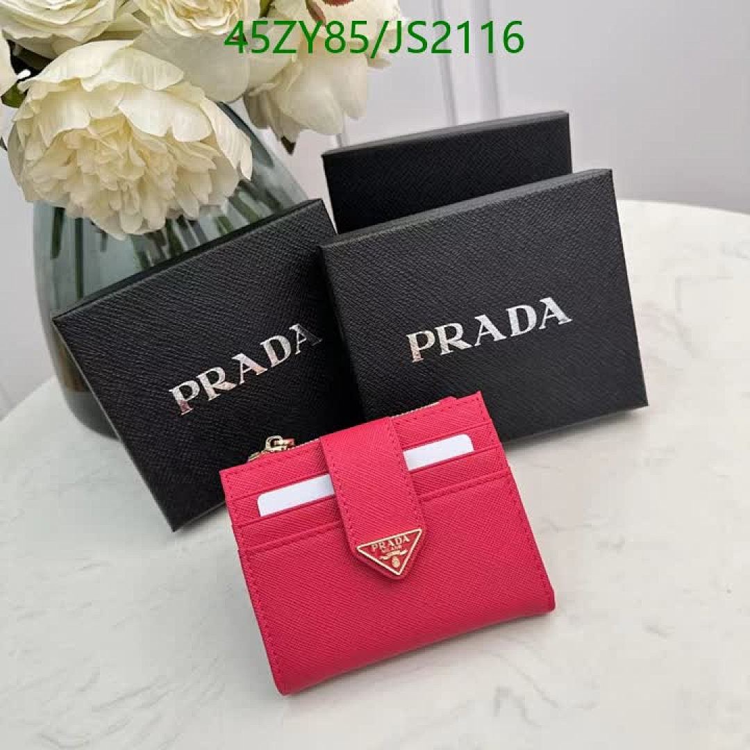 Prada-Wallet-4A Quality Code: JS2116 $: 45USD